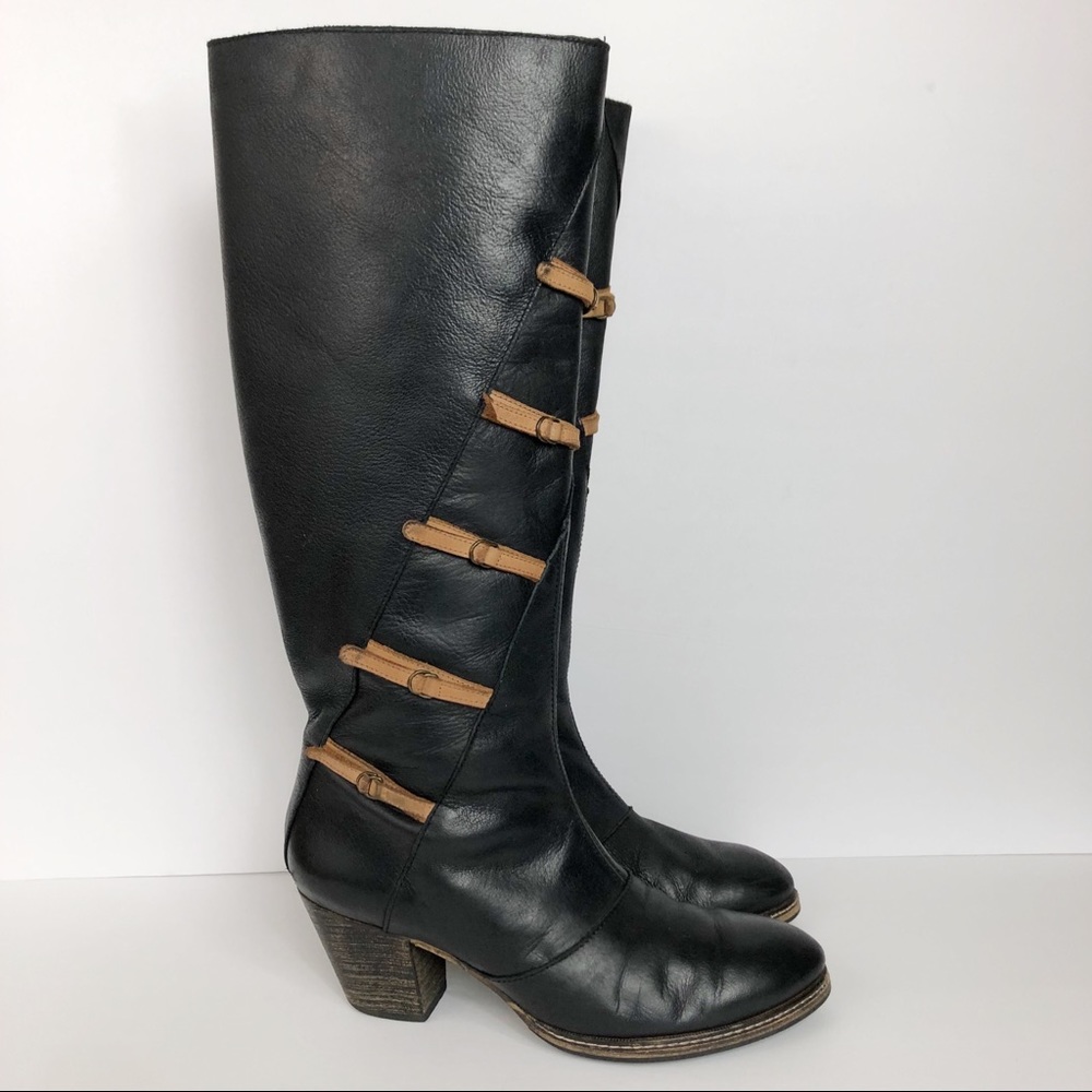 Holding Horses Inkwood Black Leather Riding Boots